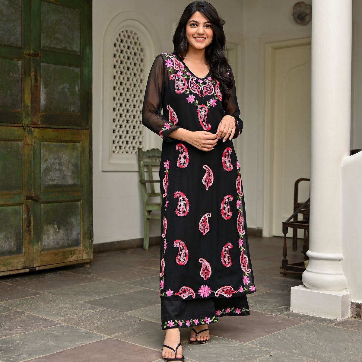 Bindiya Fashion Rayon Designer Kurti Plazo Set at Rs 500/piece in Surat |  ID: 23901880973